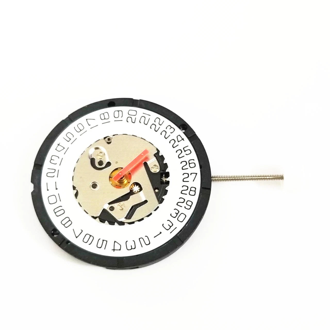 23.3mm 3-hand Single Calendar Quartz Watch Movement Date At 3 For Isa