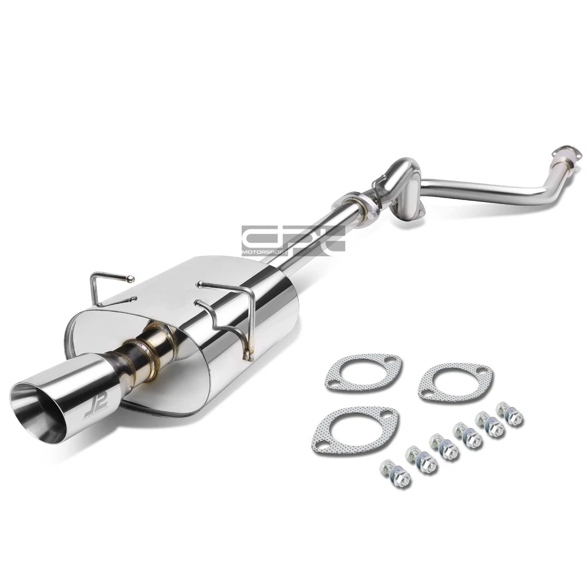 Fit 05-07 Chevy Cobalt/g5 2.2/2.4 J2 Dual Muffler | Built Supply Co