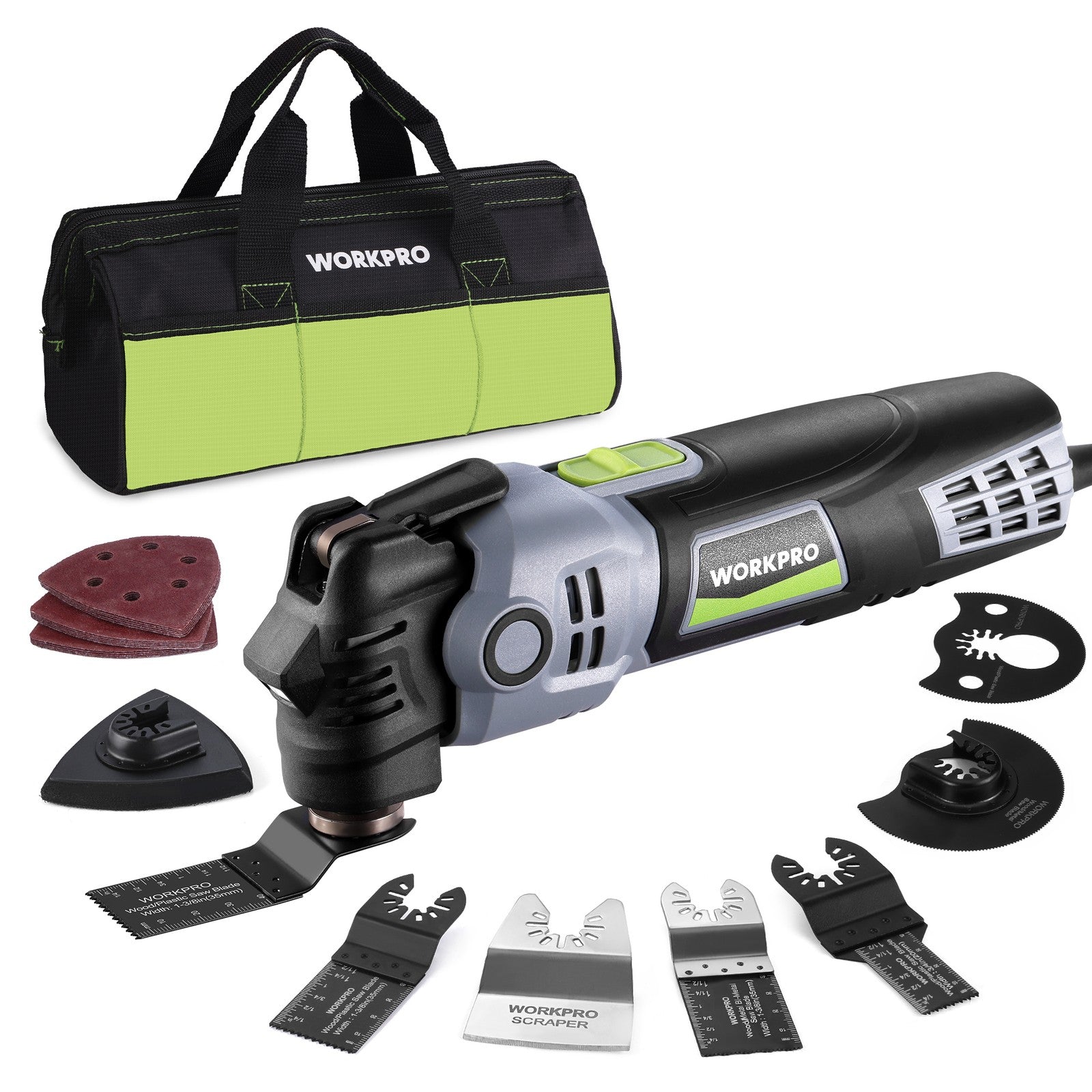 WORKPRO 43PCS Cordless Drill Driver and Toolbox by WORKPRO