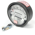 1 Inches of Water Vertical Scale Manometer Differential Pressure Vacuum Gauge 1"