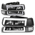 Fit 99-06 Silverado Suburban Tahoe Black C-shape | Built Supply Co