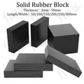 Thick Solid Rubber Block Shock Absorber Pad