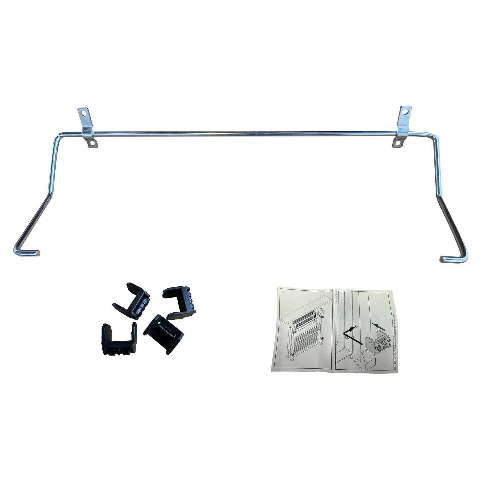 Rok Hardware Folding Step Stool Bracket For Kickplate / Toe Kick