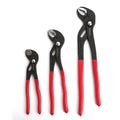 7" 10" 12" Adjustable Water Pump Plier Set special hardened teeth 3Pc