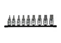 9pc Proto Blackhawk XZN Triple Square 12 Point Spline Bit Socket Set HW-9509TS
