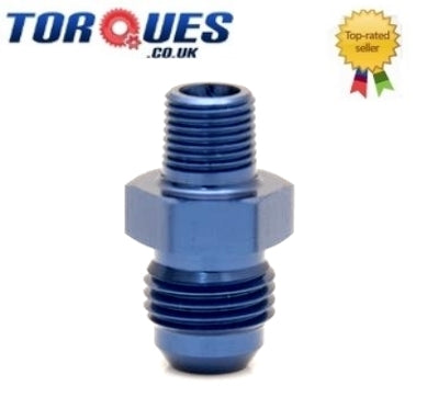 AN -6 (AN6 AN 06) to 1/8" NPT Straight Adapter