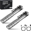 WORKPRO Rechargeable Pen Light 2-Pack by WORKPRO