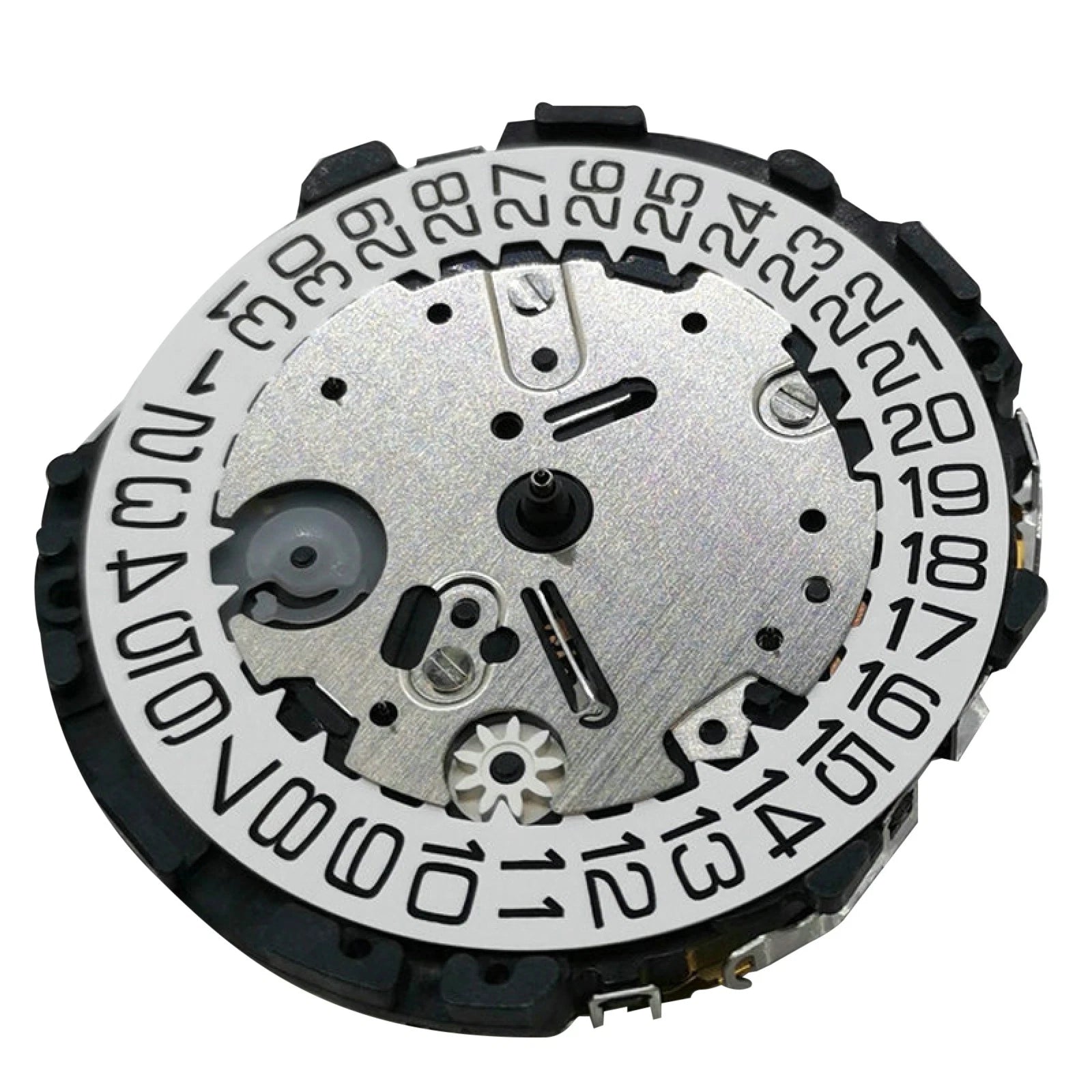 Quartz Watch Movement 6 Hands With Battery Handlebar Parts For Vr32b