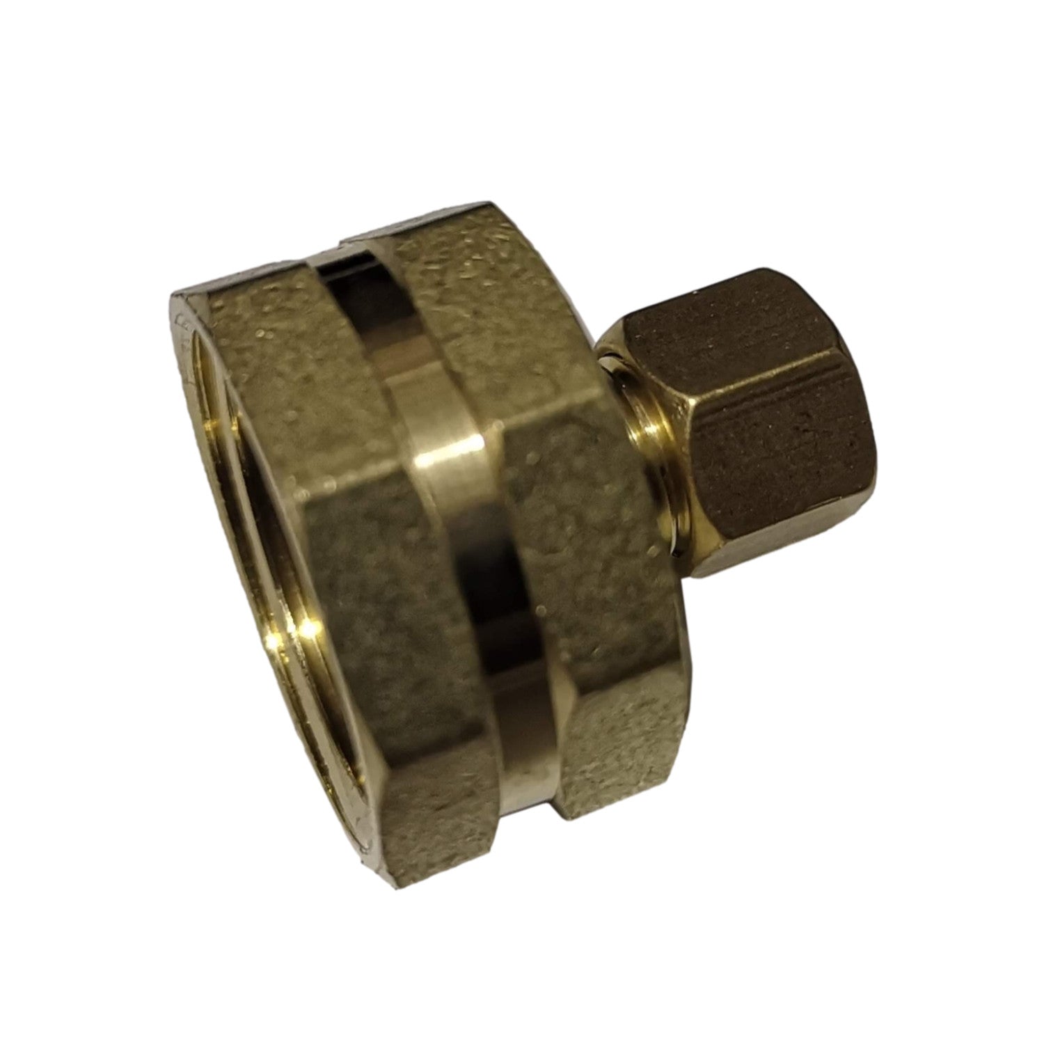 XFITTING 1/4" OD Comp. x 3/4" FHT Adapter 1 Pack