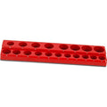 Neilsen 1/2" Magnetic 18 Metric Socket Holder Rail Retaining Holders