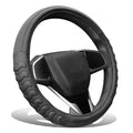Universal Matte Grain Texture Raised Side Grips Steering Wheel Cover