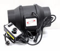 Variable Speed 6" Mixed Flow Duct Fan Exhaust Ventilation 6 Inch Fan