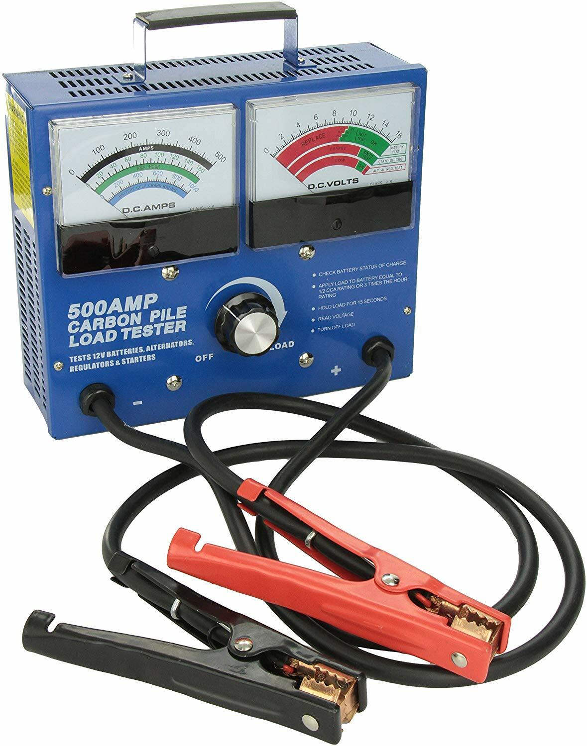 VCT 6-12V 500A Battery Load Tester