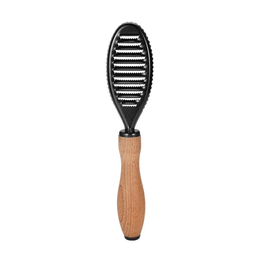 Manual Fish Scaler Stainless Steel With Wood Handle For Salmon Perch