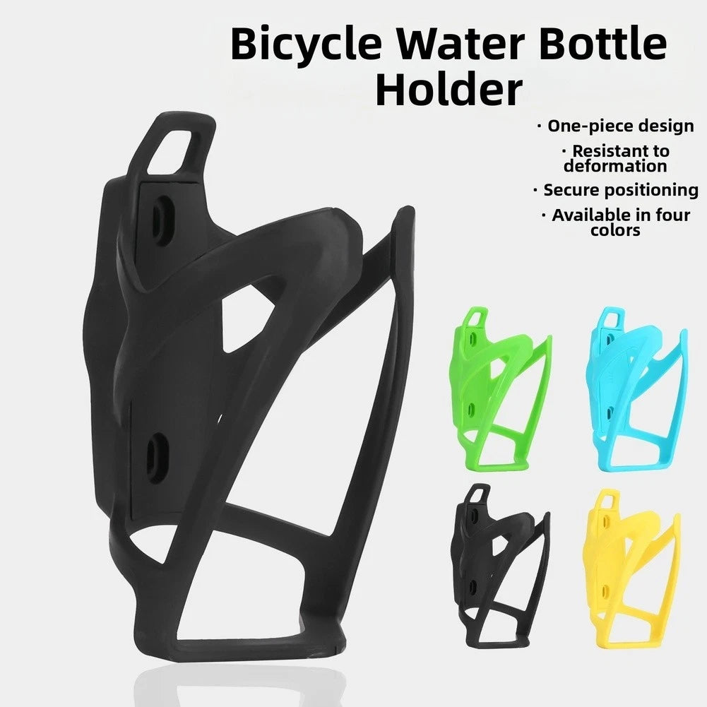 Rubber Touch Paint Bike Water Bottle Cage Compatible With Most