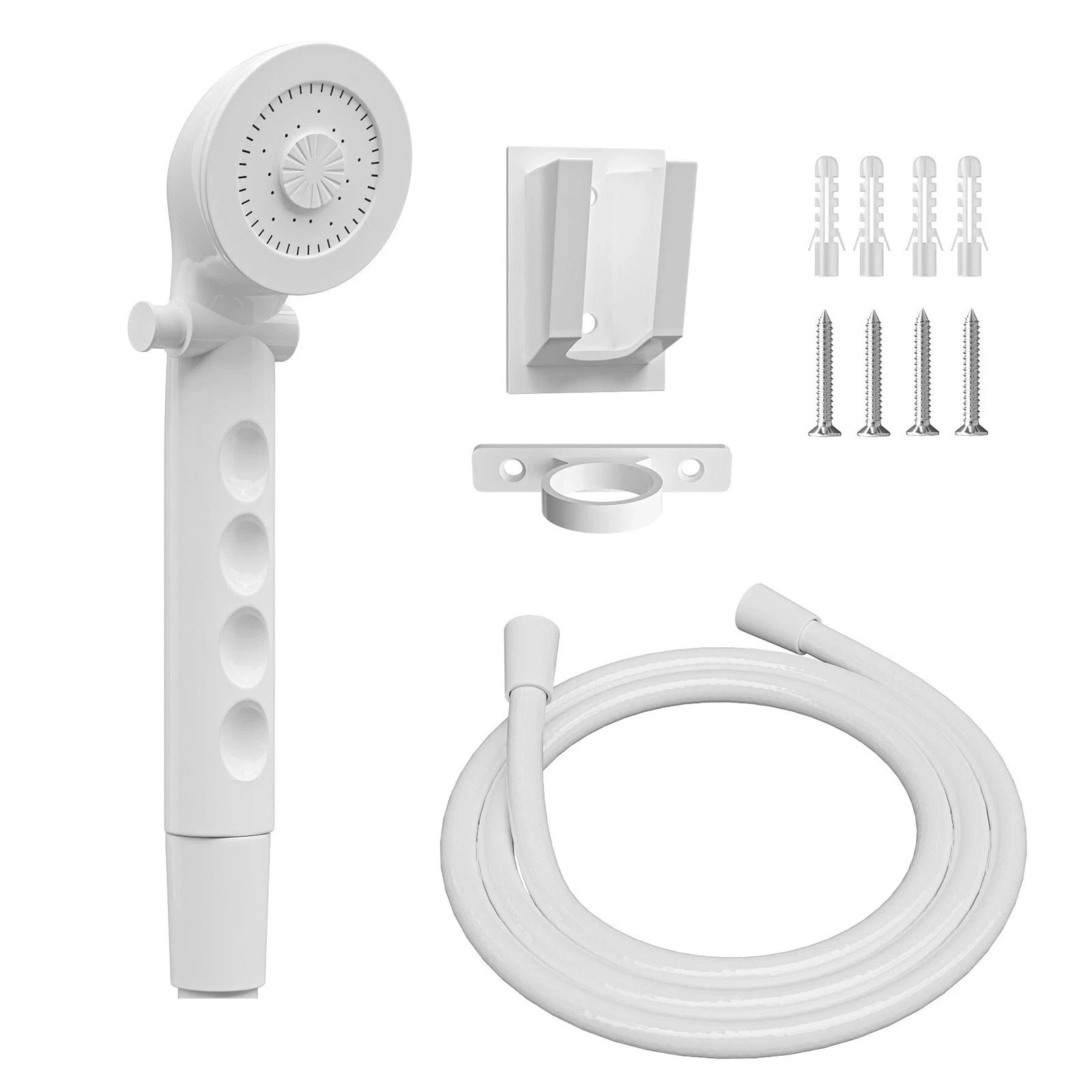 Rv 5-mode Shower Head With Hose 59 Inch Water Saving Switch Comfort