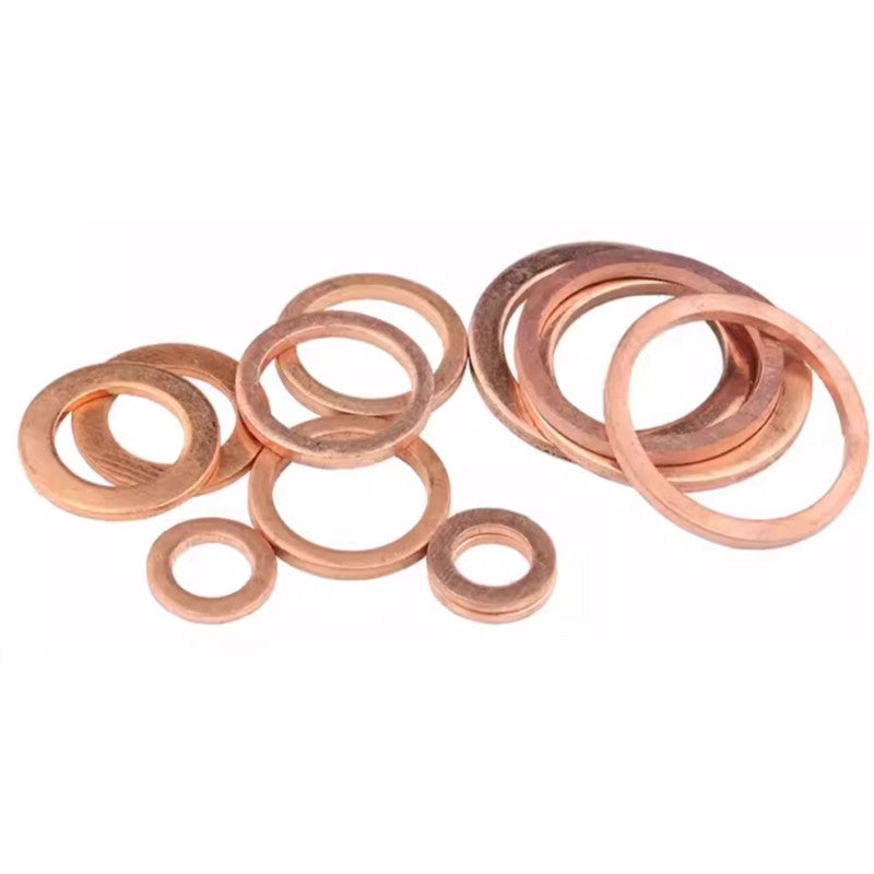 DIN125 Solid Pure Copper Flat Washers