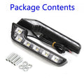 L Shaped Car 6led Supers White 12V Driving Fog Light Lamp Dc 1.12a