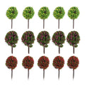 Plastic Model Trees Garden Scenery Landscape Lightweight New