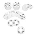 Hangers Retail Clothing Rack 3-1/2" Round Plastic Size 10 Dividers