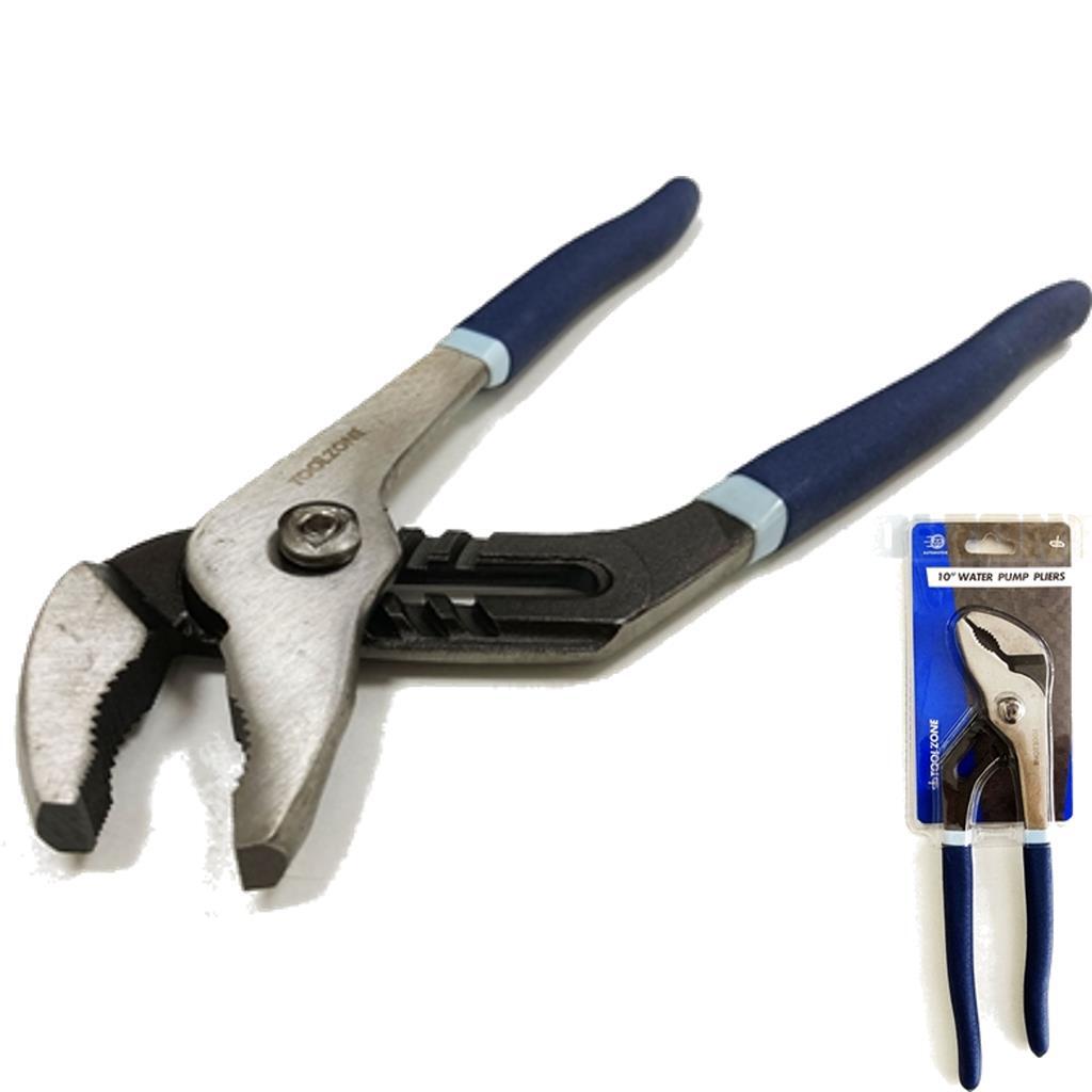 Toolzone 10" Plumbers Anti Slip Grip Waterpump Pipe Wrench by Toolzone