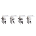 Roof Fold Clamps For Pv Solar Panel Arrays Aluminium Alloy 1/ Set