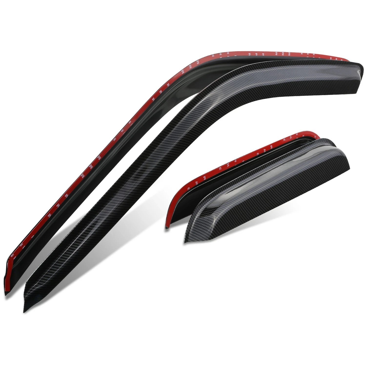 Fit 88-00 Chevrolet Gmc C/k Extended Cab Carbon Fiber Style Tape On