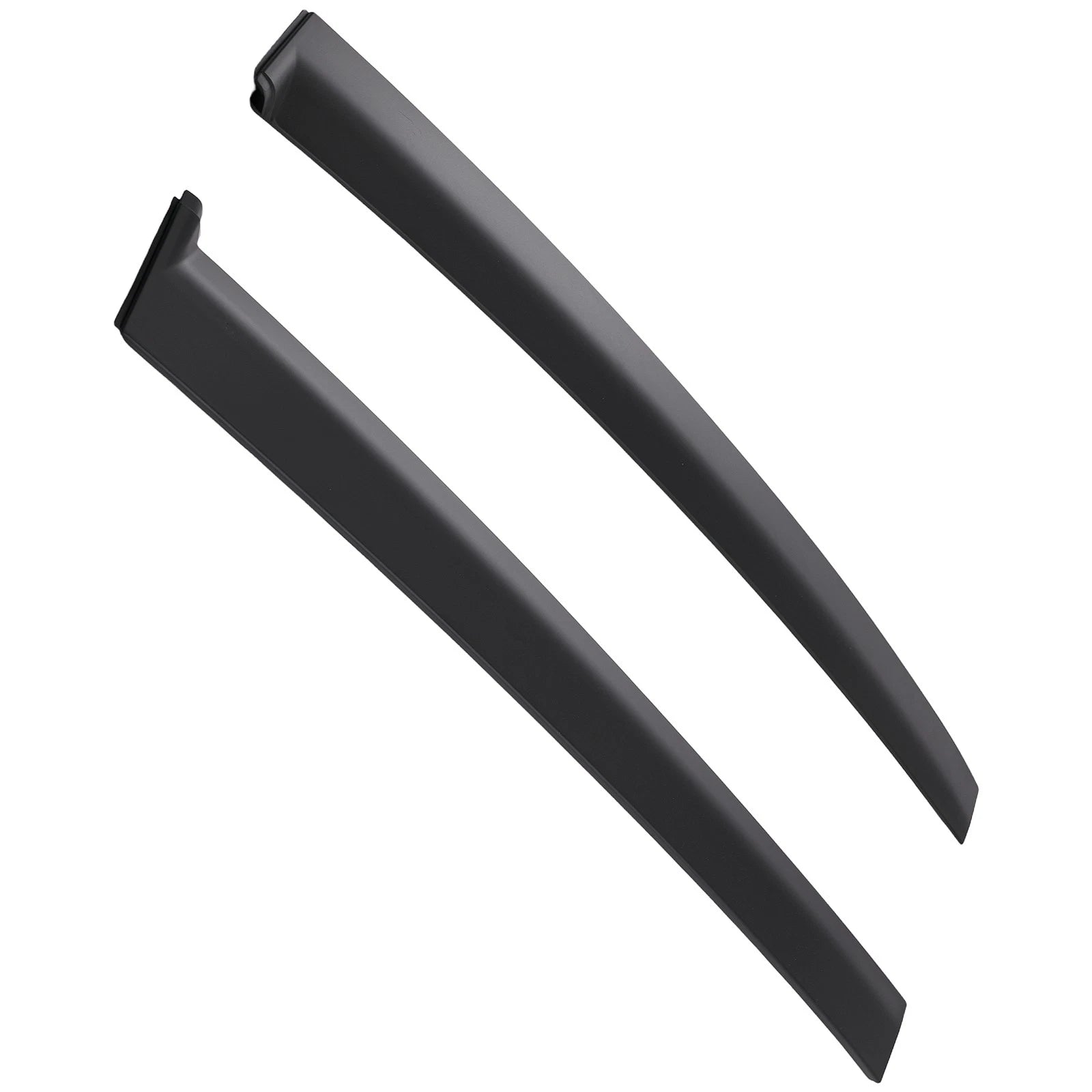 B Pillar Door Garnish for Honda Civic Coupe 1992-1995 Black ABS Left Right