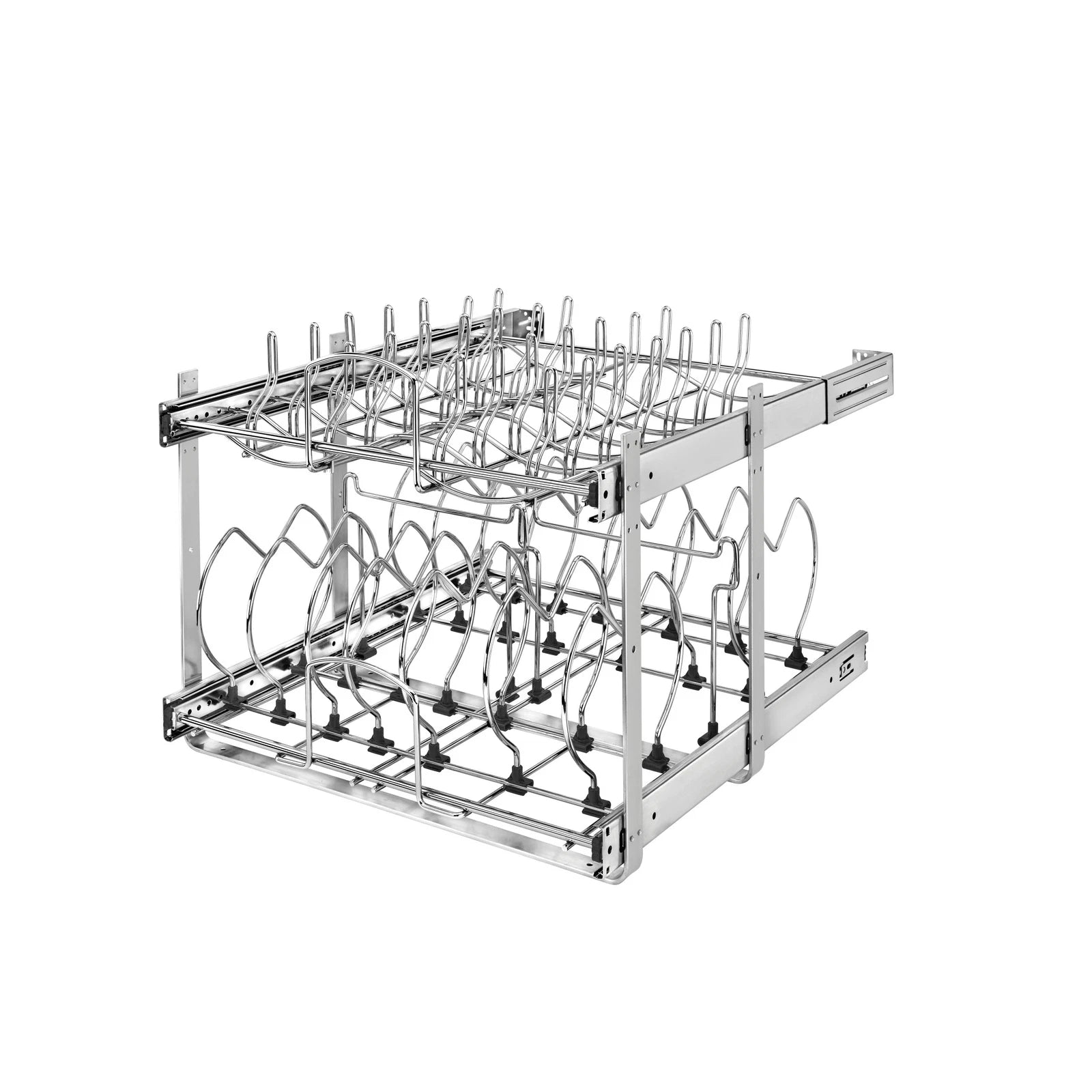 Rev-a-shelf 5cw2-2122 Chrome 5cw2 Series 21" Two-tier Pull Out