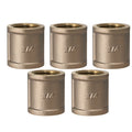5 Pack XFITTING 3/4" FIP x 3/4" FIP Coupling, Female NP