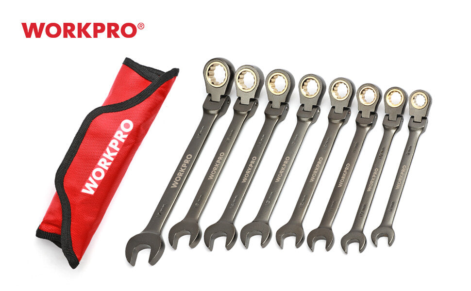WORKPRO 3-PC Step Drill Bit Set with Well-Organized Bag by WORKPRO