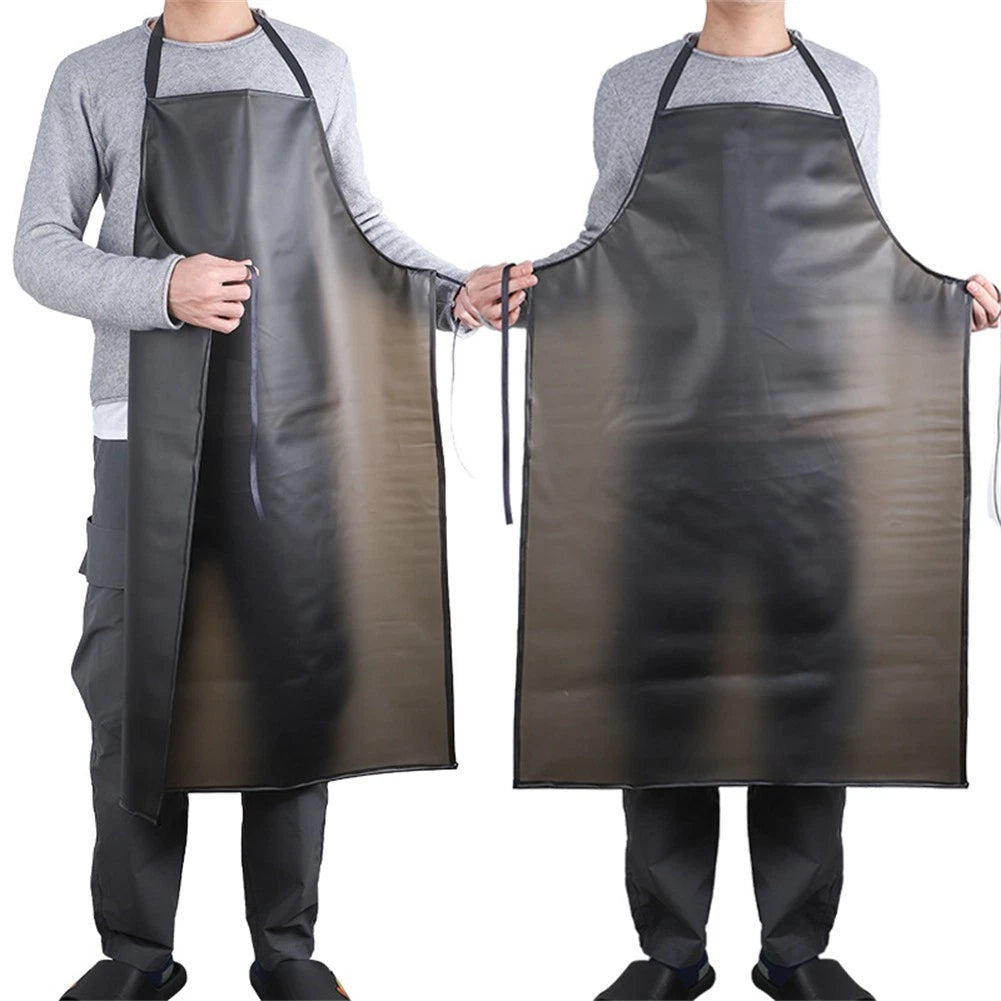 Women/men Work Kitchen Garden Apron Waterproof Oilproof Baking Cooking