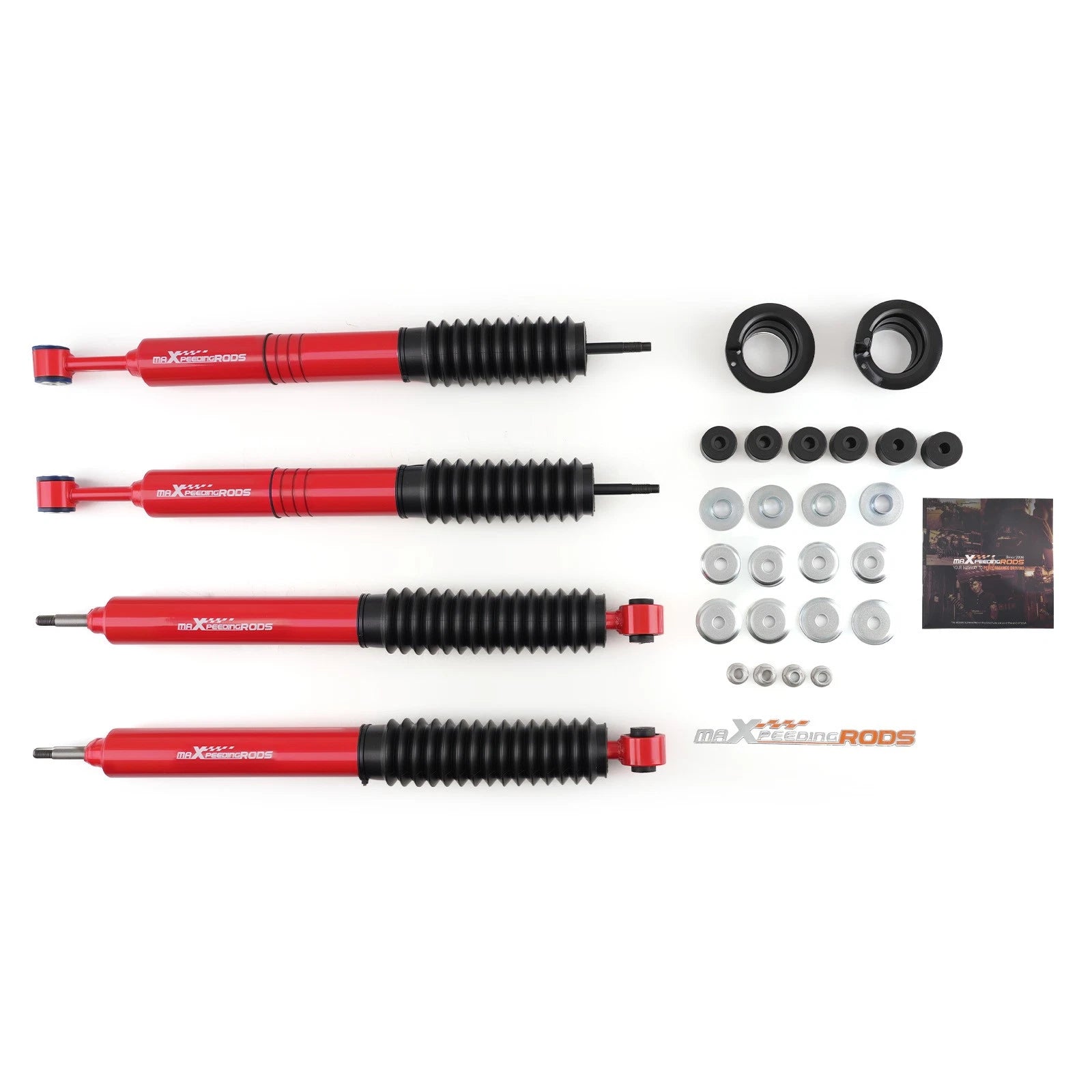 Lift Shock Absorber Rear 0-2" for Toyota FJ Cruiser/4Runne<wbr/>r 2WD/4WD 07-09 Pair