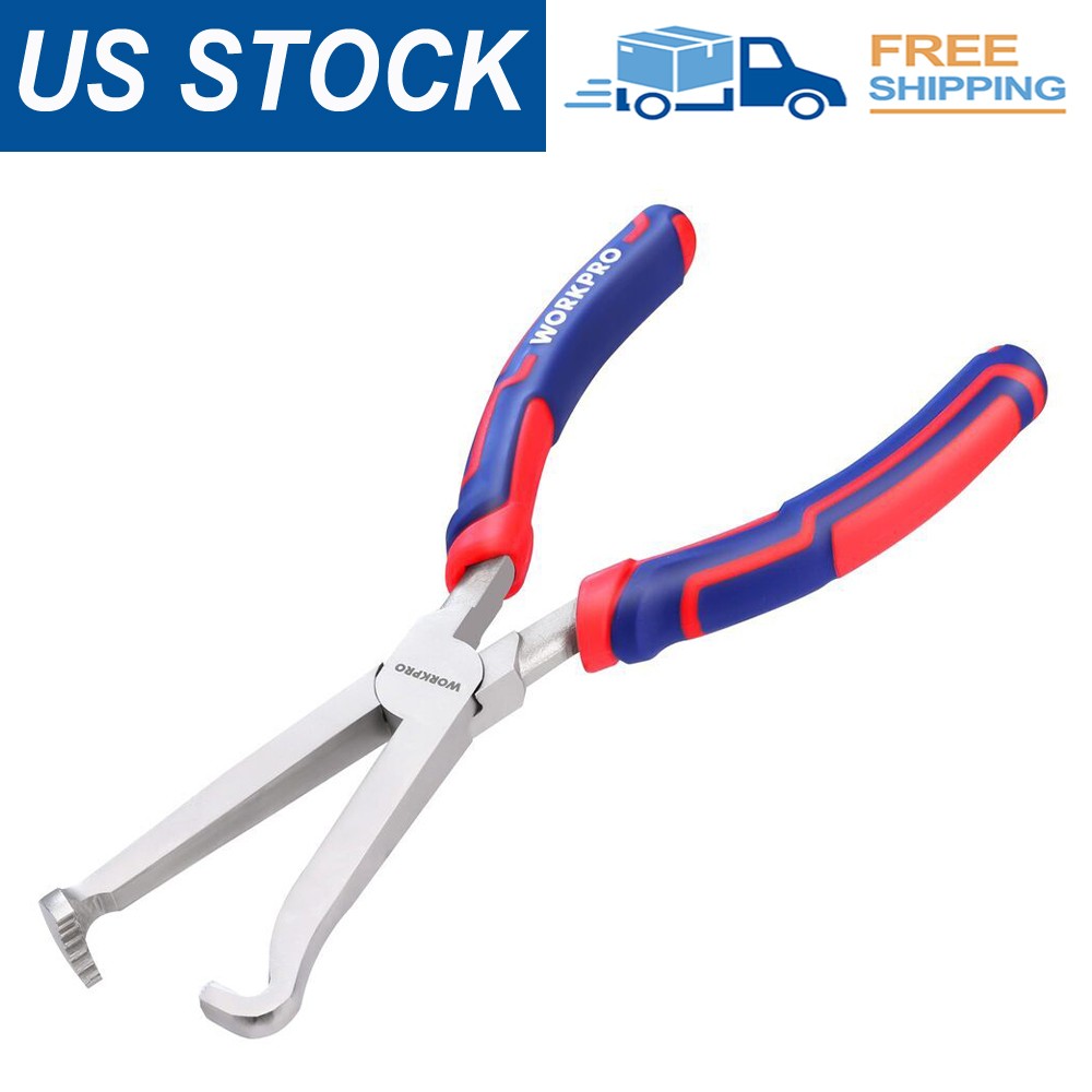 WORKPRO 8 Inch Automotive Electrical Connector Plier Electrical Disconnect Plier