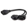 16 Pin Obd2 Obd Ii Splitter Adapter Cable Male To Dual Female Y Cable