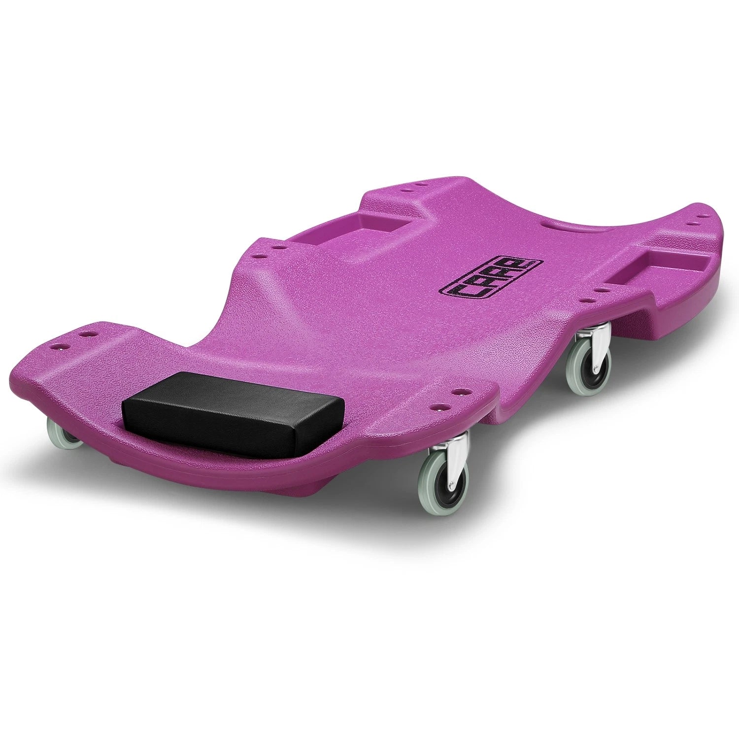48"x 23.5" 200lbs Purple Mechanic Blow Molded Ergonomic Hdpe