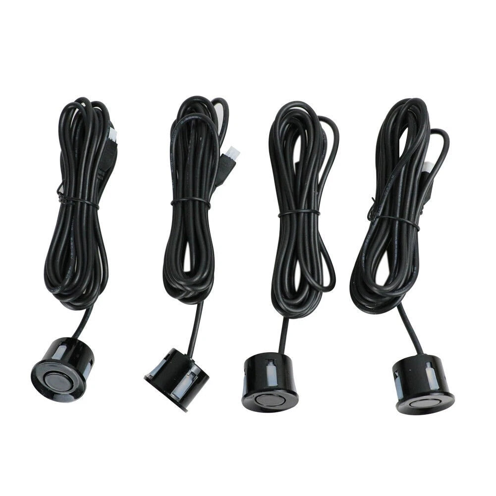 Set Universal Car Parking Adjustable 12V 16mm Flat Sensors Car