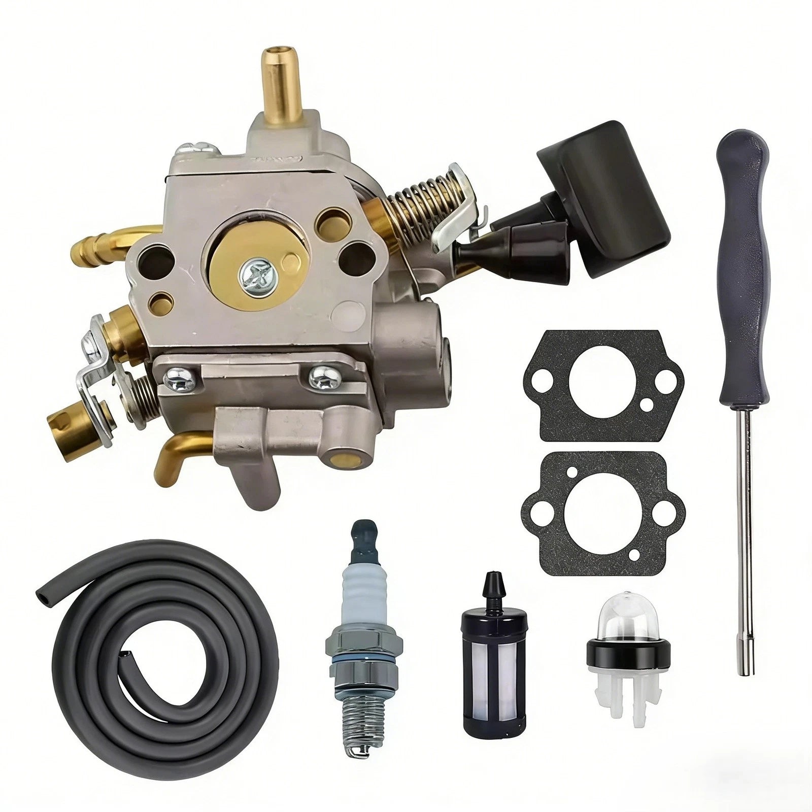 Grey Metal Br800 Carburetor With Full Kit For Br800x And Br800ce