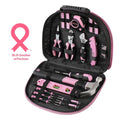 Workpro Pink Tool Kit Pink Tool Set With Easy Carrying Round Pouch