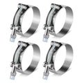 4X 2.25''Stainless TBolt Clamp Intake Turbo Exhaust Intercooler
