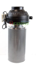 6" Inch Inline Fan & Air Carbon Filter Scrubber Virgin Charcoal Odor