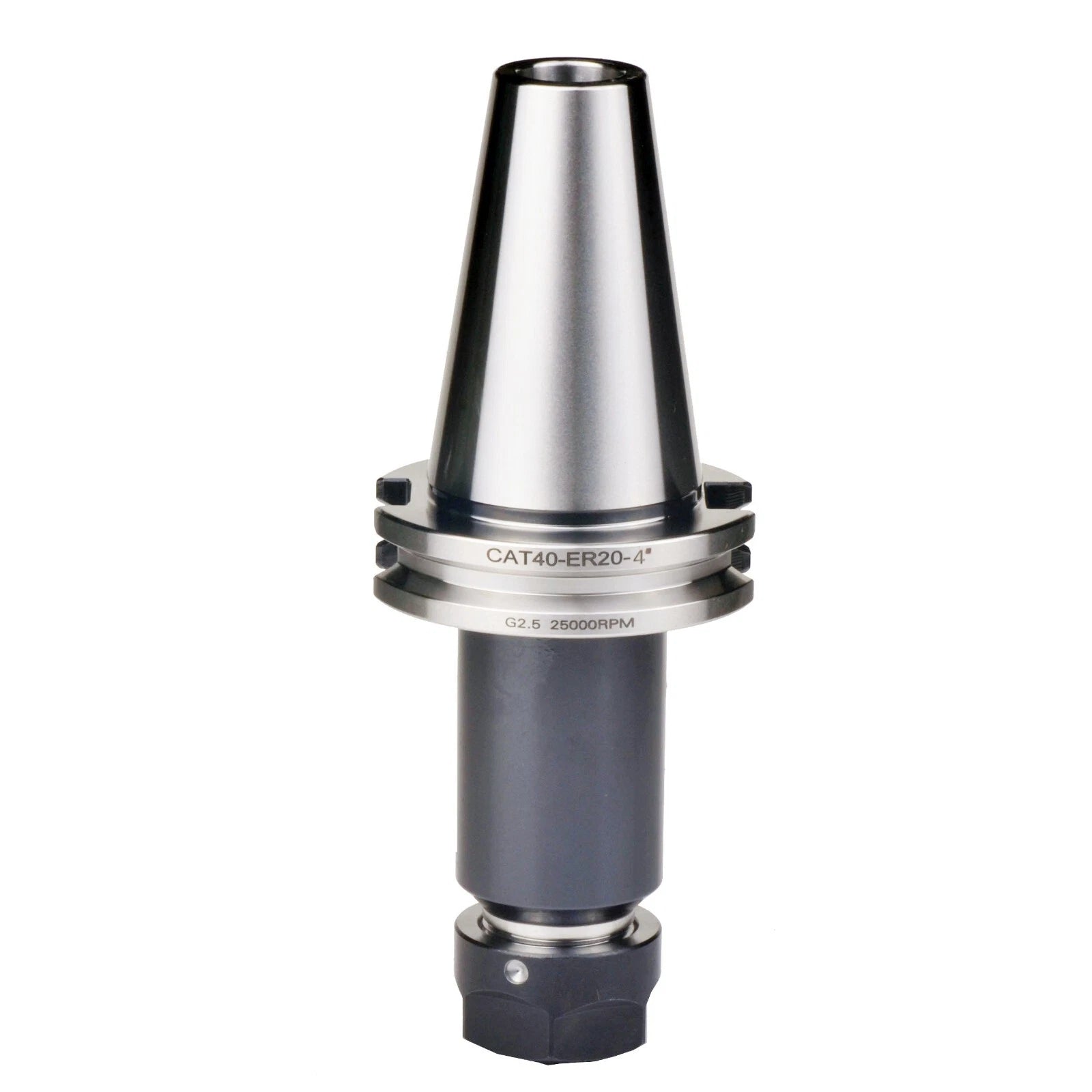 1PC PRECISION 5/8-11 CAT40 ER20 4.0" COLLET CHUCK TOOL HOLDER CNC MILLING USA