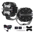 3.5" LED Work Light Bar Pods 270° Spot Beam DRL White Amber For Off Road ATV UTV