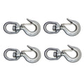 Stainless Steel T316 Drop Forged Swivel Hook Lifting Hook,1000 Lbs