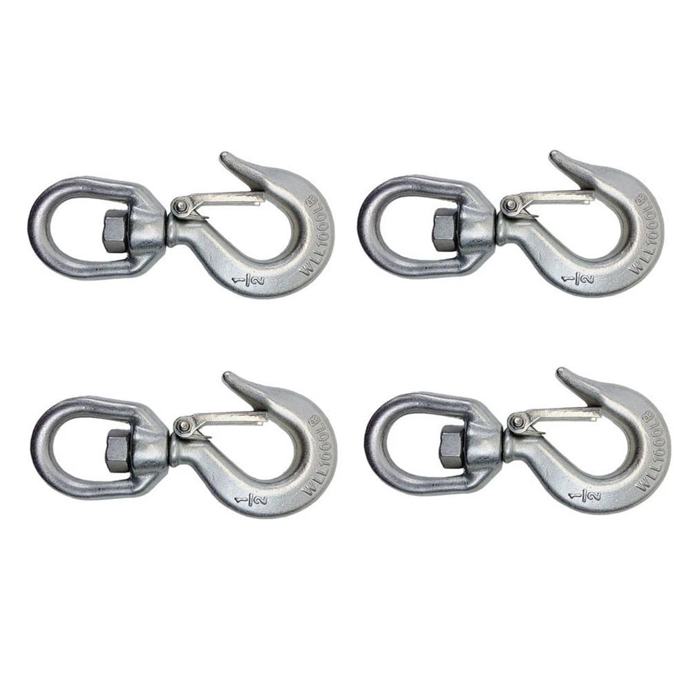Stainless Steel T316 Drop Forged Swivel Hook Lifting Hook,1000 Lbs