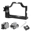 Aluminum Camera Cage Extension Frame Cold Shoe For Canon M5 M50 M50ii