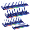 WORKPRO Socket Organizer Set 4-Piece Drive Holder Metric by WORKPRO