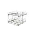 Rev-a-shelf 21" Pullout Wire Basket Organizer Chrome 22" Slides