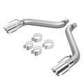 For 16 To 20 Chevy Camaro 2.0l 3.6l Axle Cat Back | Built Supply Co
