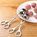 Stainless Steel Meatball Maker Scoop Set With Two Size Options For